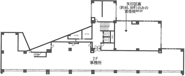 六本木ハイツ2F 間取り図