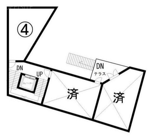 ARES GARDEN OMOTESANDO204 間取り図