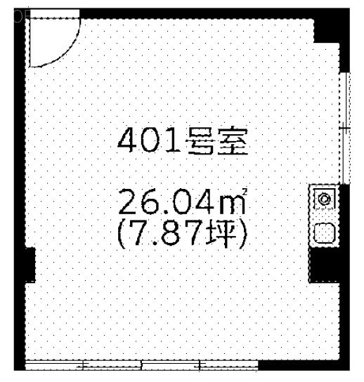 牧ビル401 間取り図