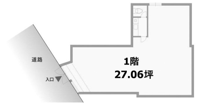 カルム原宿1F 間取り図