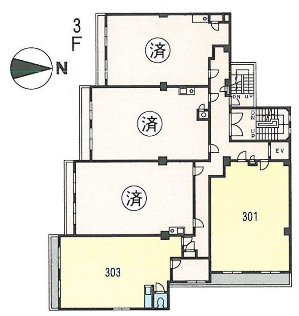 四谷ニューマンション303 間取り図