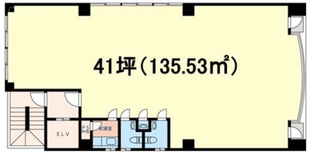 横山ビル2F 間取り図