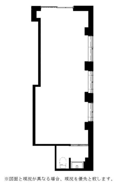 山雅堂ビル1F 間取り図