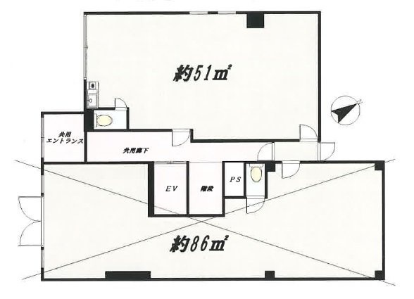 米勢ビル102 間取り図