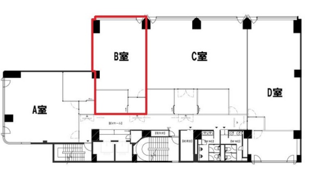 FRAME日本橋B 間取り図