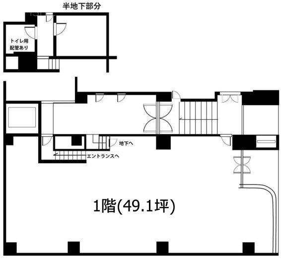 南大塚T&Tビル1-2 間取り図