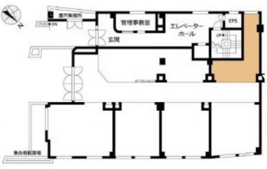 日興初台スカイマンション14 間取り図