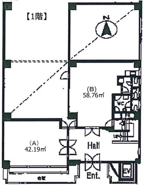 スターテングビルA 間取り図