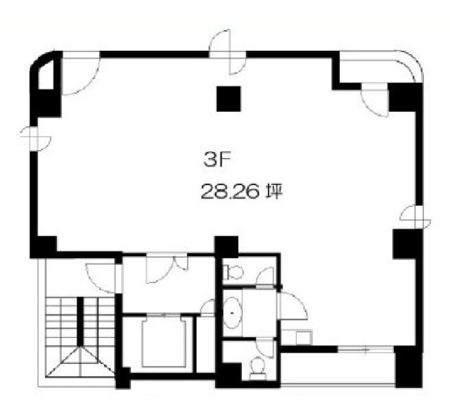 寿豊ビル3F 間取り図