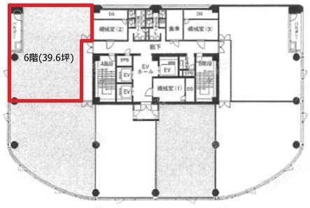 農住ビルアーシス601a 間取り図