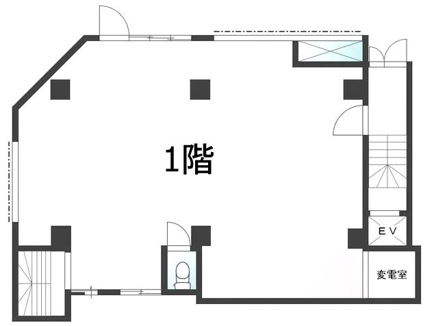 吉田ビル1F 間取り図