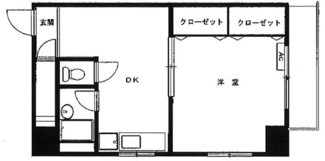 ハイツ笹塚803 間取り図