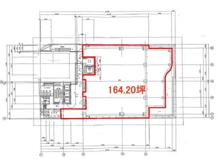 Daiwa西新橋(共同西新橋)ビル4F 間取り図