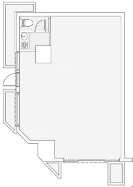グリーンプラザ錦糸町101 間取り図
