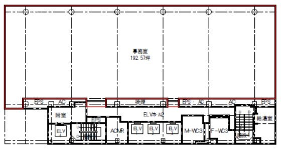 大宮サウスゲート5F 間取り図