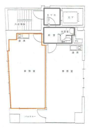 三基ビル202 間取り図