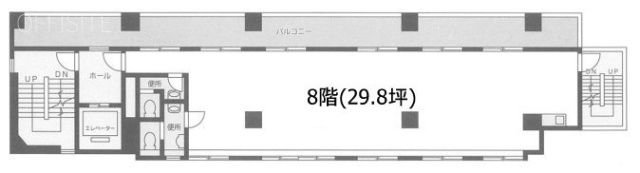 千歳ビル8F 間取り図