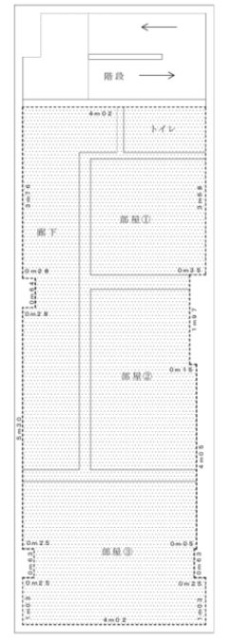 PRESI蒲田駅前ビル4F 間取り図