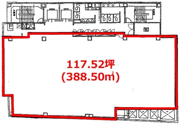 JRE青山クリスタルビル3F 間取り図