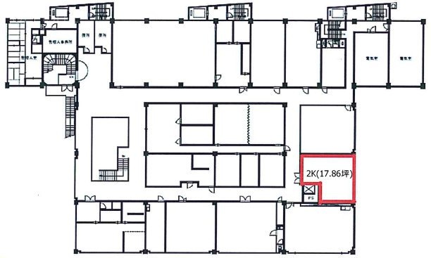 板橋スカイプラザK 間取り図