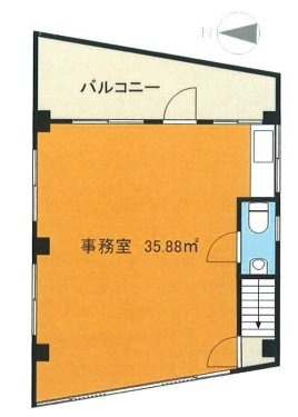 長島ビル301 間取り図