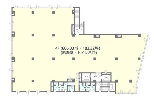 相生ビル4F 間取り図