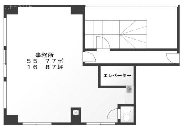 大阪屋ビル201 間取り図