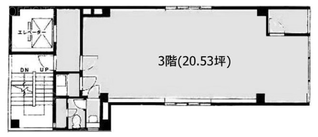 国土施設ビル3F 間取り図