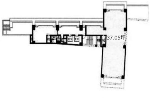 ネオテック水天宮ビル5F 間取り図