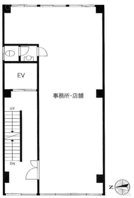 赤羽ミナミビル3F 間取り図