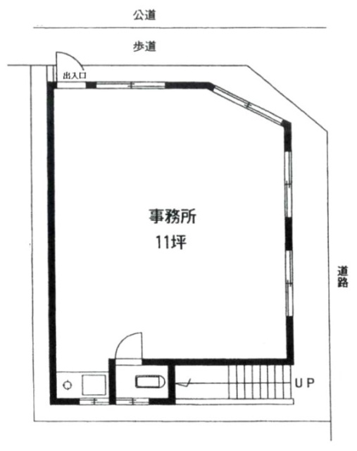 第5コーポダイエービル1F 間取り図