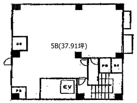 辰巳ビルB 間取り図