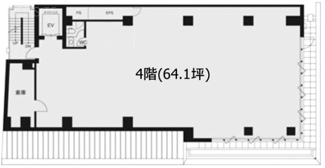 クリスタルポイント4F 間取り図