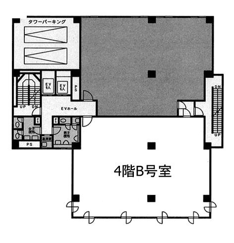麻業会館B 間取り図