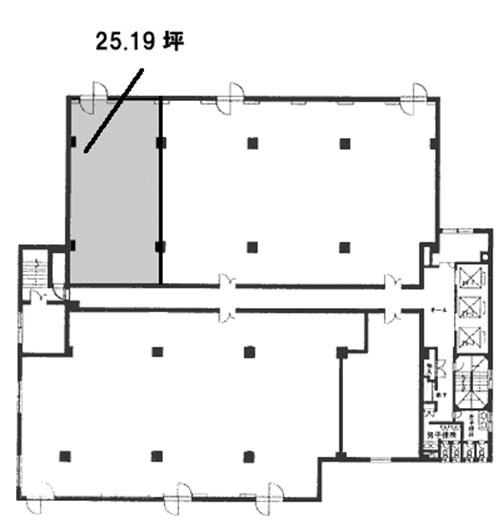 アーバン虎ノ門7F 間取り図