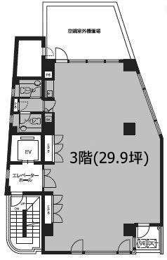 大幸ビル3F 間取り図