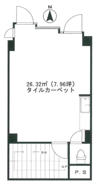 山康ビル301 間取り図