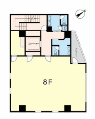 瑞穂第一ビル8F 間取り図