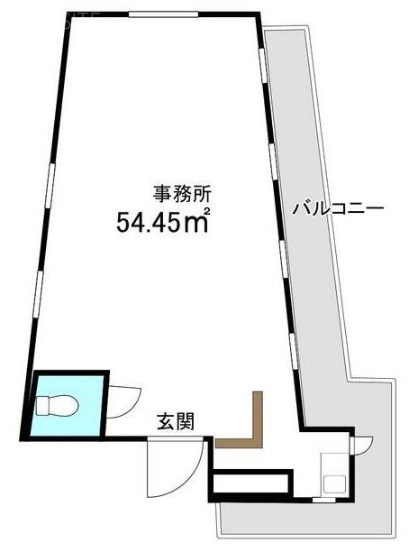 SW西早稲田ビル7F 間取り図