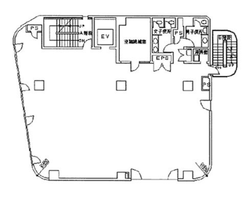 オーク高輪第2ビル6F 間取り図