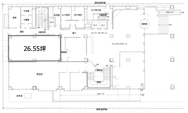 日本女子会館ビル2 間取り図