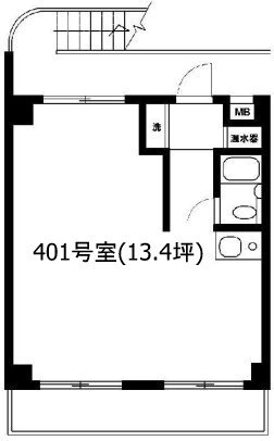KSハウス401 間取り図