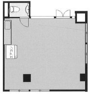 竹田ビル1F 間取り図