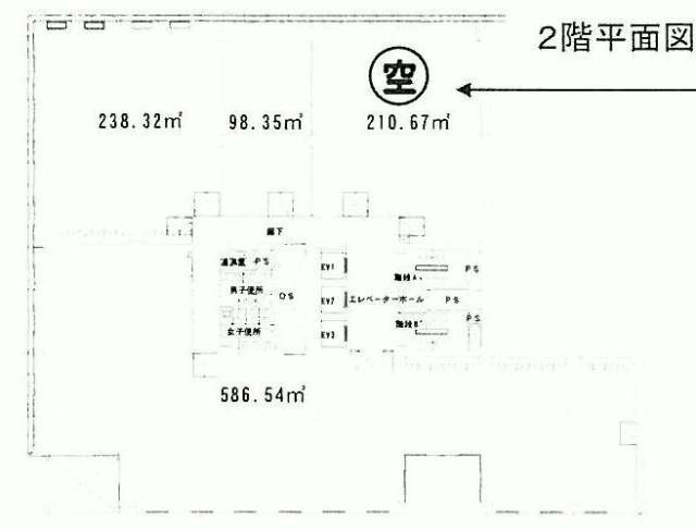 住友生命八重洲ビル2F 間取り図