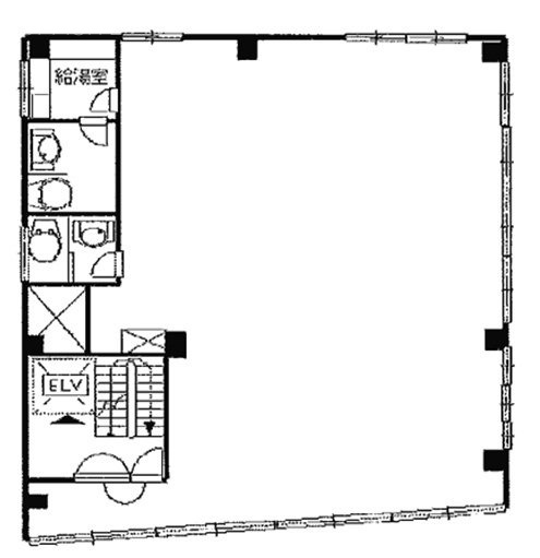 ABビル4F 間取り図