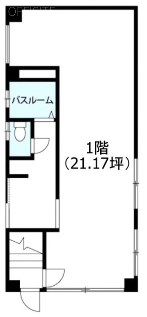 林ビル1F 間取り図