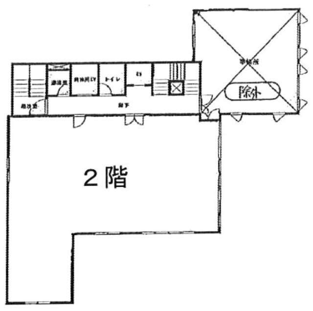 柳橋二丁目ビル2F 間取り図