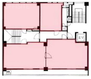 第8高畠ビル6F 間取り図