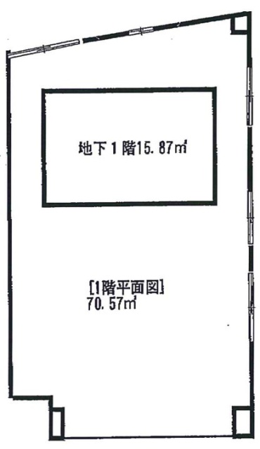 佐藤ビル1F 間取り図