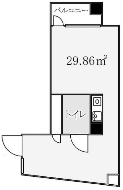 メトロサビル201 間取り図